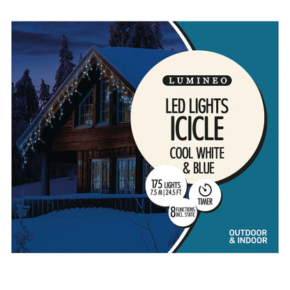 Icicle-Christmas-String-Lights-Cool-White-Blue-7.5m-175-LED-Lights